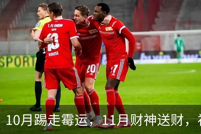 10月踢走霉运，11月财神送财，福气上门，咸鱼翻身大赚特赚的生肖